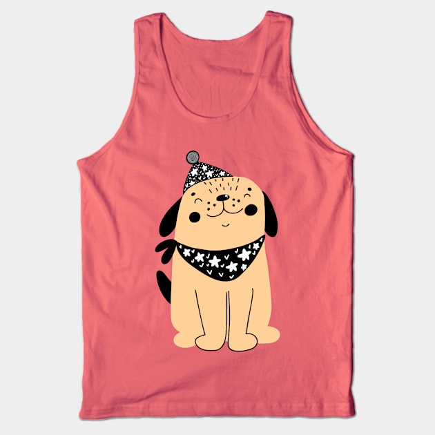 Lucky Doggy Tank Top by VintageHeroes